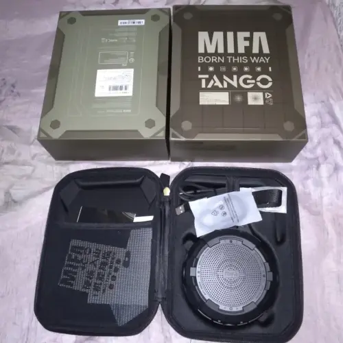 MIFA outdoor Bluetooth portable mini speaker, suitable for hiking, camping, and various outdoor activities photo review